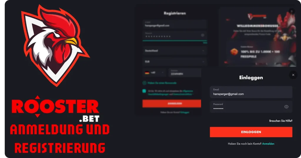 rooster bet login